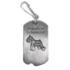 1-1/8 Inch Fine Pewter Miniature Schnauzer-St. Francis Of Assisi Dog Tag -FCY Office Supplies Shop 1 1 8 inch fine pewter miniature schnauzer st francis of assisi dog tag 40