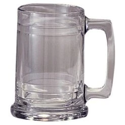 15 Ounce Glass Tankard Mug