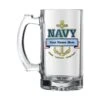 17 Ounce Navy Glass Mug-Can Be Personalized -FCY Office Supplies Shop 17 ounce u s glass tankard includes free name and rank personalization 29