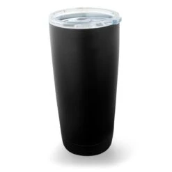 20 Ounce Stainless Steel Black Matte Finish Tumbler Mug