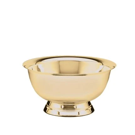 6 Inch Diameter Paul Revere Bowl In Gold 3 6 Inch Diameter Paul Revere Bowl In Gold