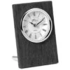 6 X 4 Inch Grey Leatherette Quartz Movement Desk Clock -FCY Office Supplies Shop 6 x 4 inch grey leatherette quartz movement desk clock 35