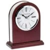 7 X 5-1/2 Inch Rosewood Piano Finish Oval Quartz Desk Clock With Silver Accents 1 7 X 5-1/2 Inch Rosewood Piano Finish Oval Quartz Desk Clock With Silver Accents -FCY Office Supplies Shop 7 x 5 1 2 inch rosewood piano finish oval quartz desk clock with silver accents 35