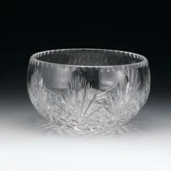8 Inch Crystal Glass Bowl