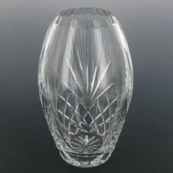 8 Inch And 24% Lead Crystal Glass Vase
