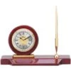 9 X 3-3/4 X 5 Inch Piano Rosewood Finish Quartz Desk Clock Pen Set -FCY Office Supplies Shop 9 x 3 3 4 x 5 inch rosewood desk clock pen set 30