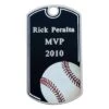 Black Dog Tag With Baseball Image 2 Black Dog Tag With Baseball Image -FCY Office Supplies Shop baseball dog tag 38