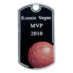 BASKETBALL DOG TAG