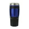 16 Oz Blue And Black Stainless Steel Travel Mug-Screw On -FCY Office Supplies Shop blue travel mug screw on top 16oz 43