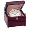 5 X 5 X 3-1/2 Inches Swinging Clock In Gimbal High Gloss Rosewood Piano Finish Box -FCY Office Supplies Shop clock in rosewood box 21