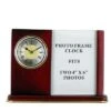CLOCK/PHOTO FRAME MAHOGANY DESK SET -FCY Office Supplies Shop clock photo frame mahogany desk set 20