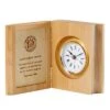 4-3/8x 5-1/2 Inch Folding Maple Wood Finish Quartz Clock And Photo -FCY Office Supplies Shop clock photo frame maple finish 14