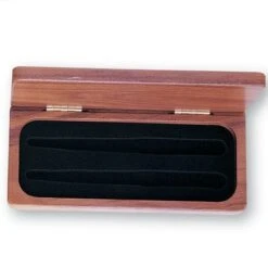 DELUXE ROSEWOOD BOX HOLDS 2 PENS