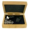 4-3/4 X 3-1/2 X 1-3/4 Delux Genuine Oak Whistle Gift Box With Silver Whistle -FCY Office Supplies Shop deluxe silver whistle gift set in a genuine oak box 45