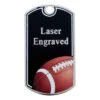 FOOTBALL DOG TAG -FCY Office Supplies Shop football dog tag 45