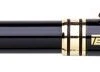 HIGH GLOSS BALLPOINT TWIST BLACK PEN BAKED FINISHED GOLD TRIM -FCY Office Supplies Shop high gloss ballpoint twist black pen baked finished gold trim 33