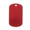2 X 1-1/8 Inch Alumninum Red Dog Tag -FCY Office Supplies Shop red aluminum dog tag 39
