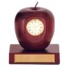 4 Inch Rosewood Finish Apple Clock On Base 1 4 Inch Rosewood Finish Apple Clock On Base -FCY Office Supplies Shop rosewood apple clock on base 21