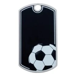 Multi-color-screened-soccer-dog-tag