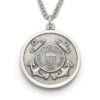 1 Inch Sterling Silver U.S. Coast Guard Medal With Saint Michael 2 1 Inch Sterling Silver U.S. Coast Guard Medal With Saint Michael -FCY Office Supplies Shop u s coast guard sterling silver military medal 1 inch 21